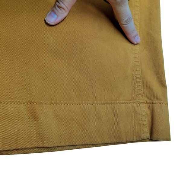 J. Crew Full Length Wide Leg Chino Trousers Camel Brown High Rise 30 Preppy - Picture 15 of 15
